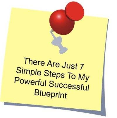 There Are Just 7 Simple Steps To My Powerful Successful Blueprint